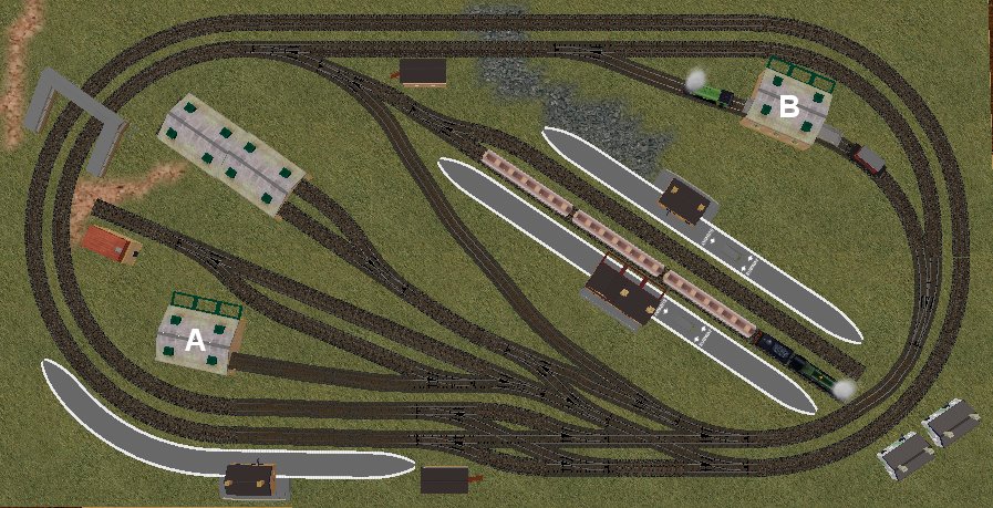 Hornby Oo Gauge Setrack Plan Designed To Fit Into An Outbuilding 